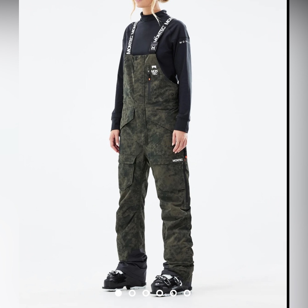 Montec Camouflage Bib Snow Pants